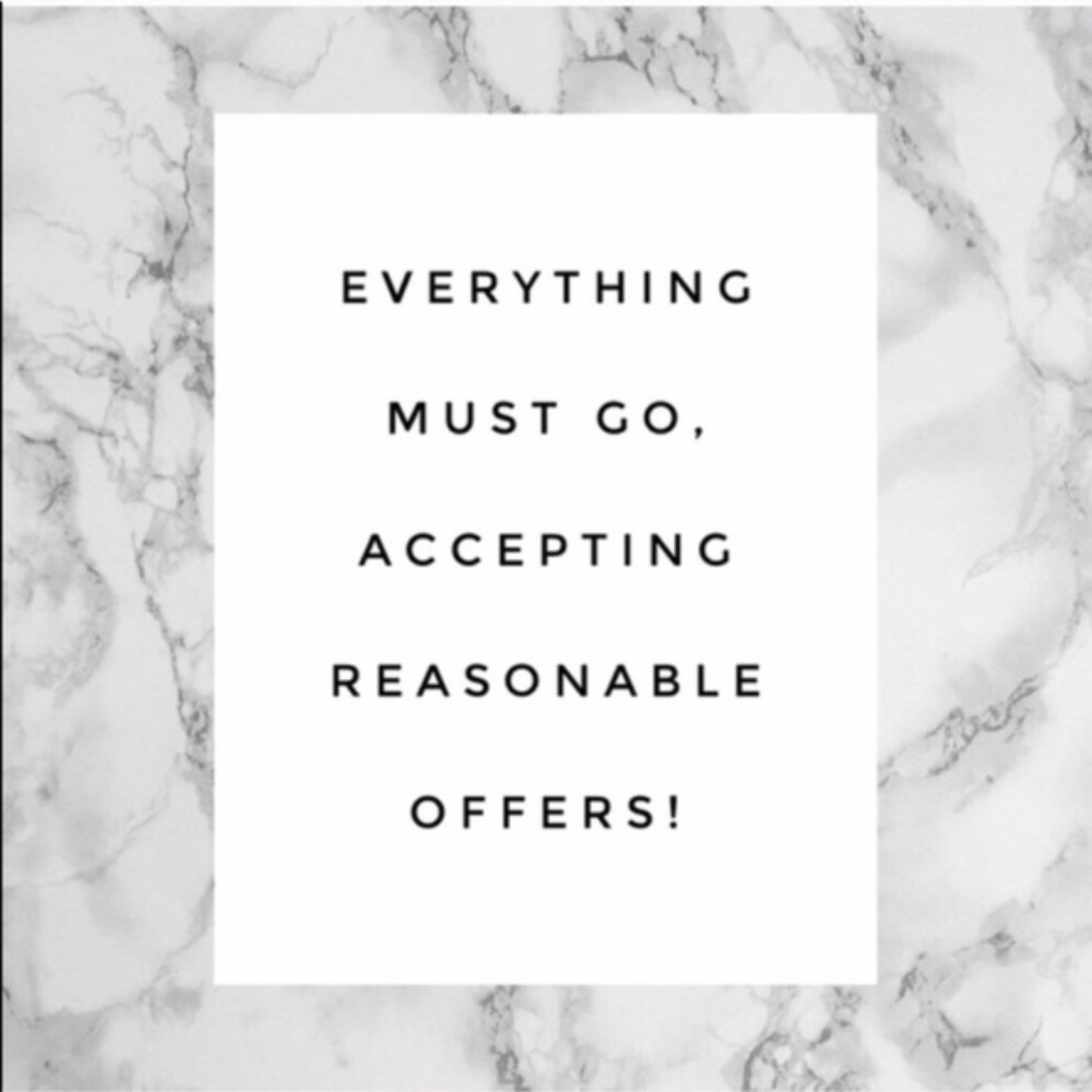 Everything must go!!